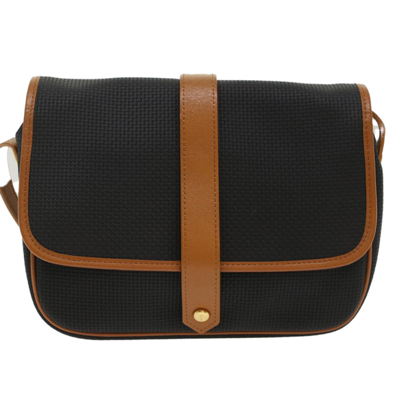 SAINT LAURENT Shoulder Bag PVC Leather Black Auth am4843 - Picture 13 of 16